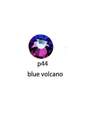 Blue volcano