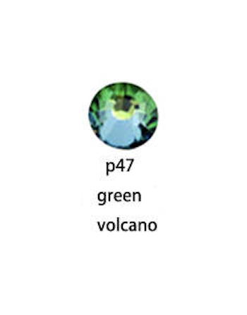 green volcano