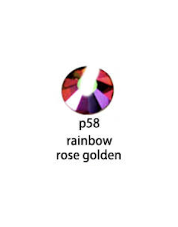 rainbow rose golden