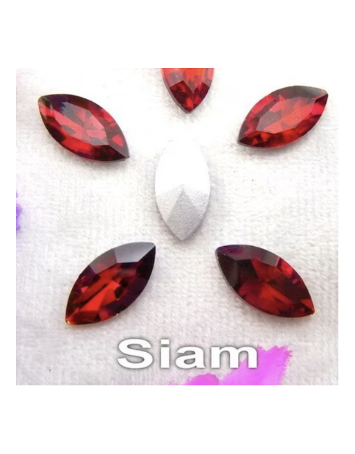 strass dentaire papillon red siam