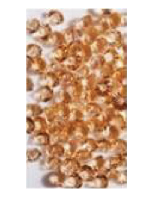 light peach Micro Crystal 1.2mm