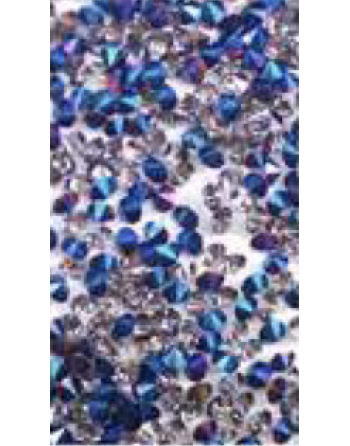 metallic blue_ Micro Crystal 1.2mm