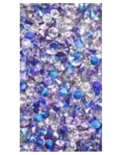 purple bule Micro Crystal 1.2mm